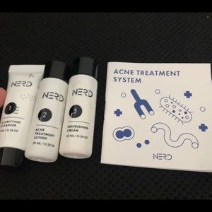 NERD Skincare - Sample Trial Size Acne Kit.